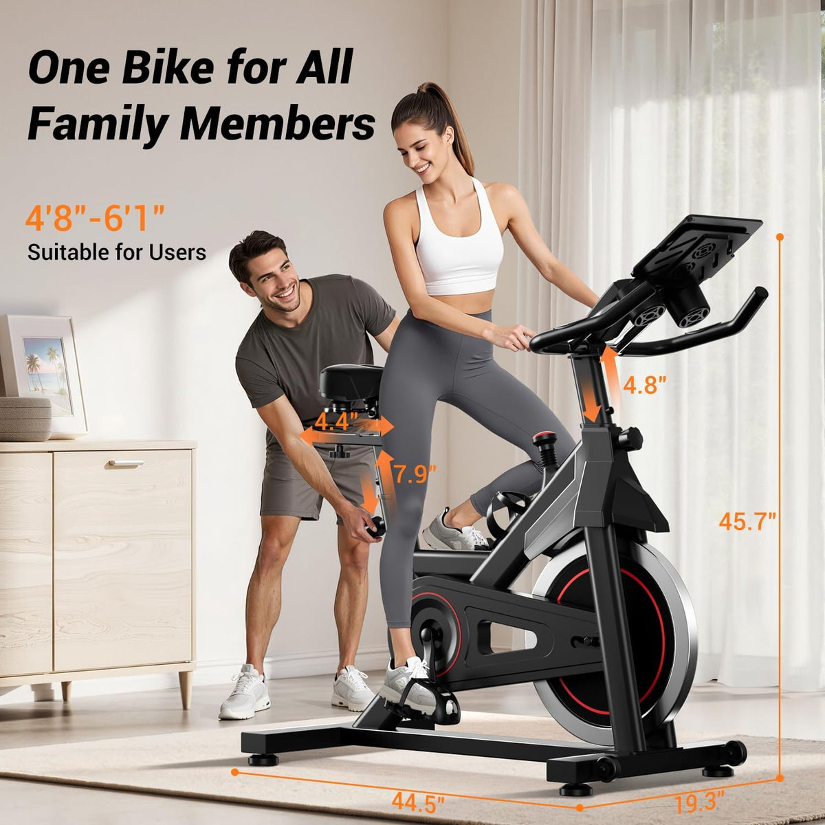 CURSOR FITNESS Gym Exercise Bike Cursor Stationary CBE20