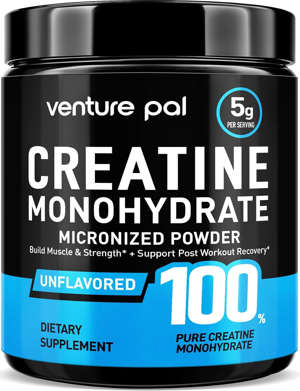 VENTURE PAL Supplement 100% Pure Micronized Creatine Monohydrate Powder UNFLAVORED10.6OZ