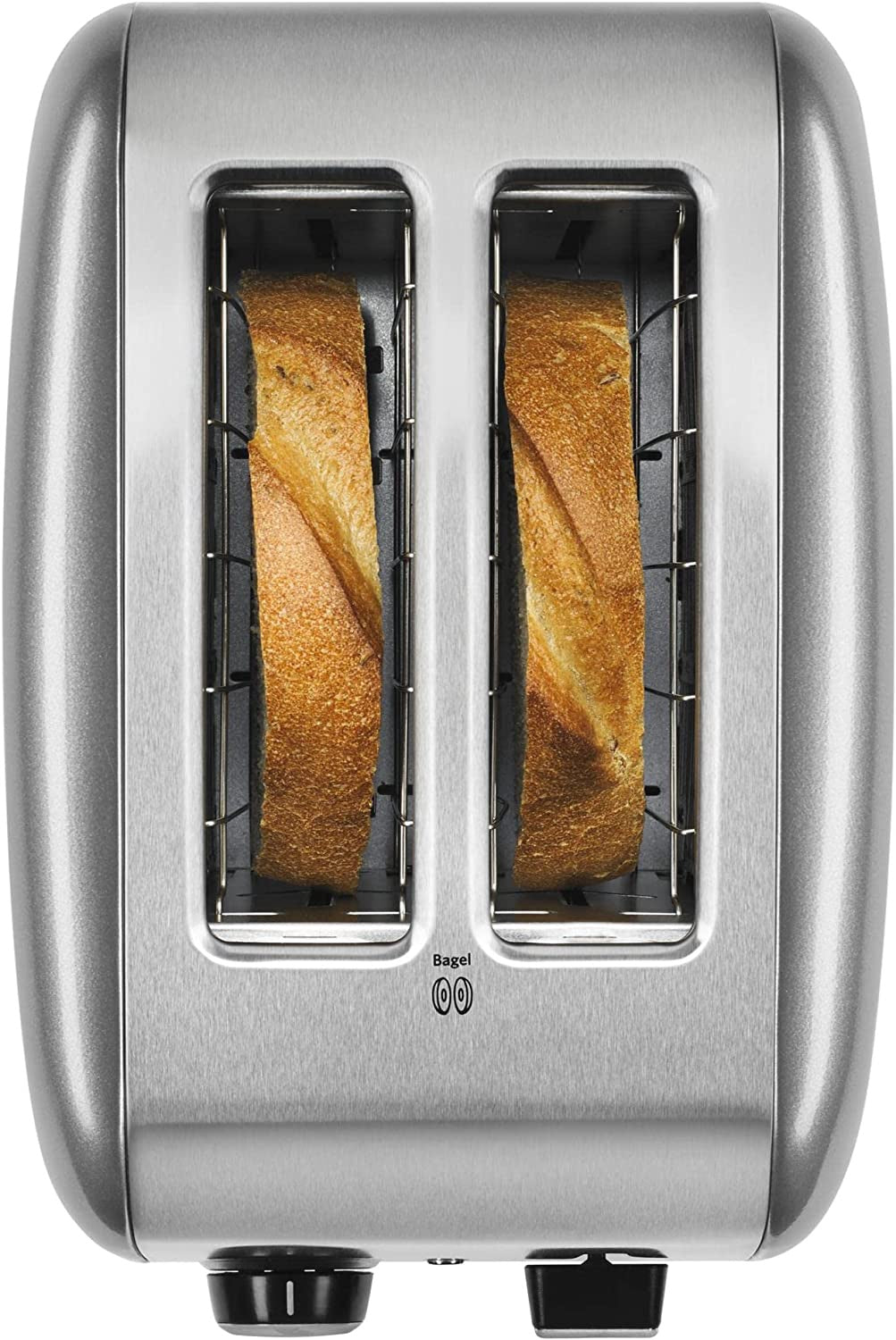 KITCHENAID Toaster 2 Slice KMT2115CU with Manual Lift Lever Empire Silver 1Y