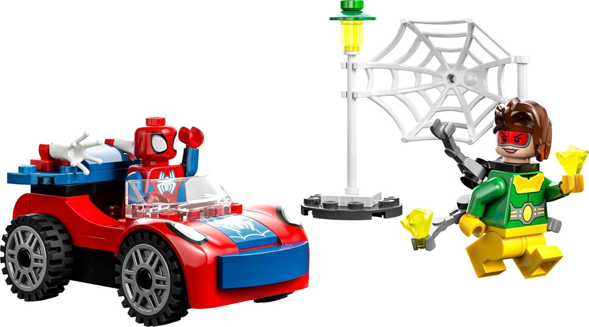 LEGO Toy Marvel SPIDER-MAN'S Car and Doc Ock 10789 48PCS
