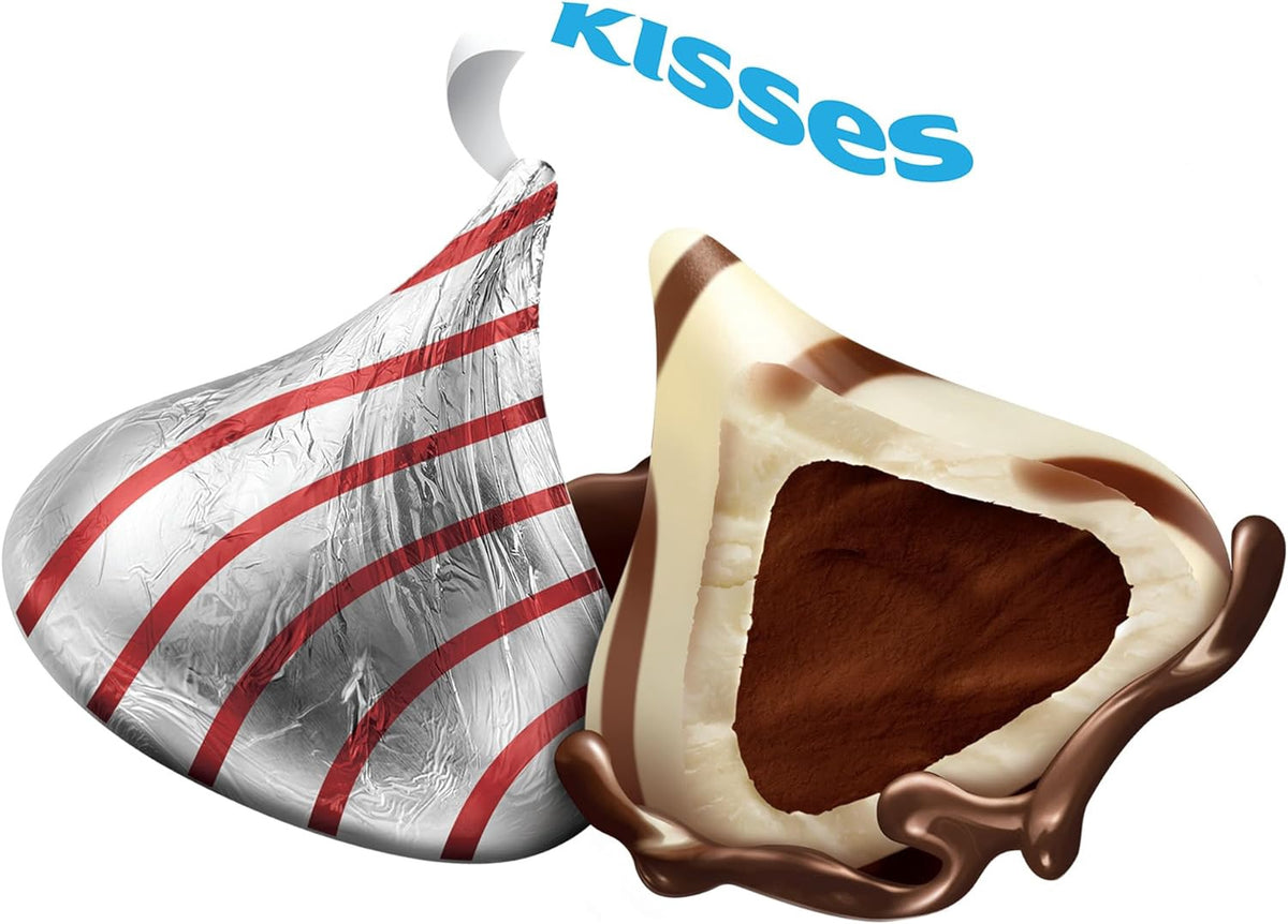 HERSHEY'S Kisses Hugs Milk Chocolate Hugged by White Creme 180G