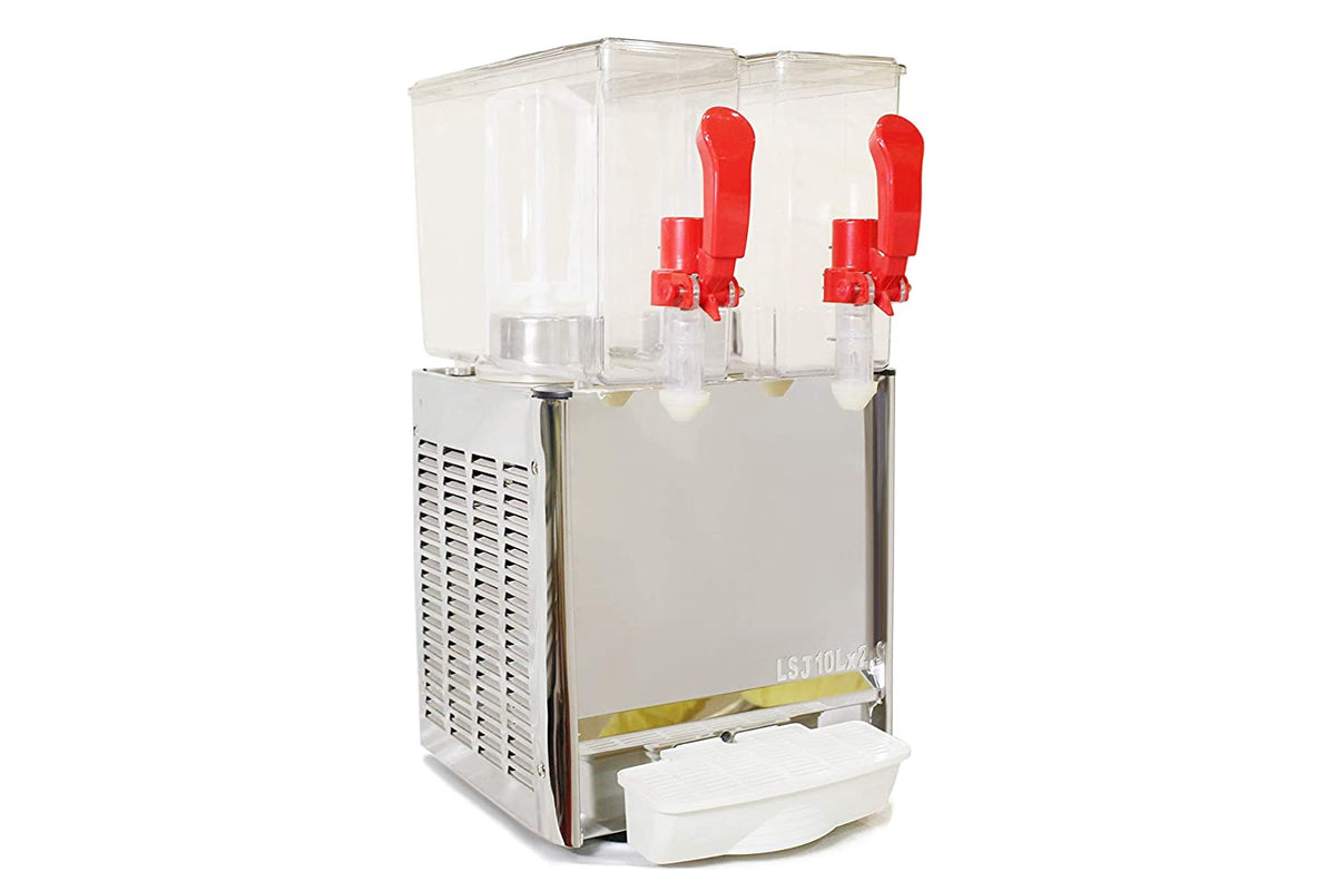 Beverage Juice Dispenser Double 10L LSJ10LX2 Cold Mixer