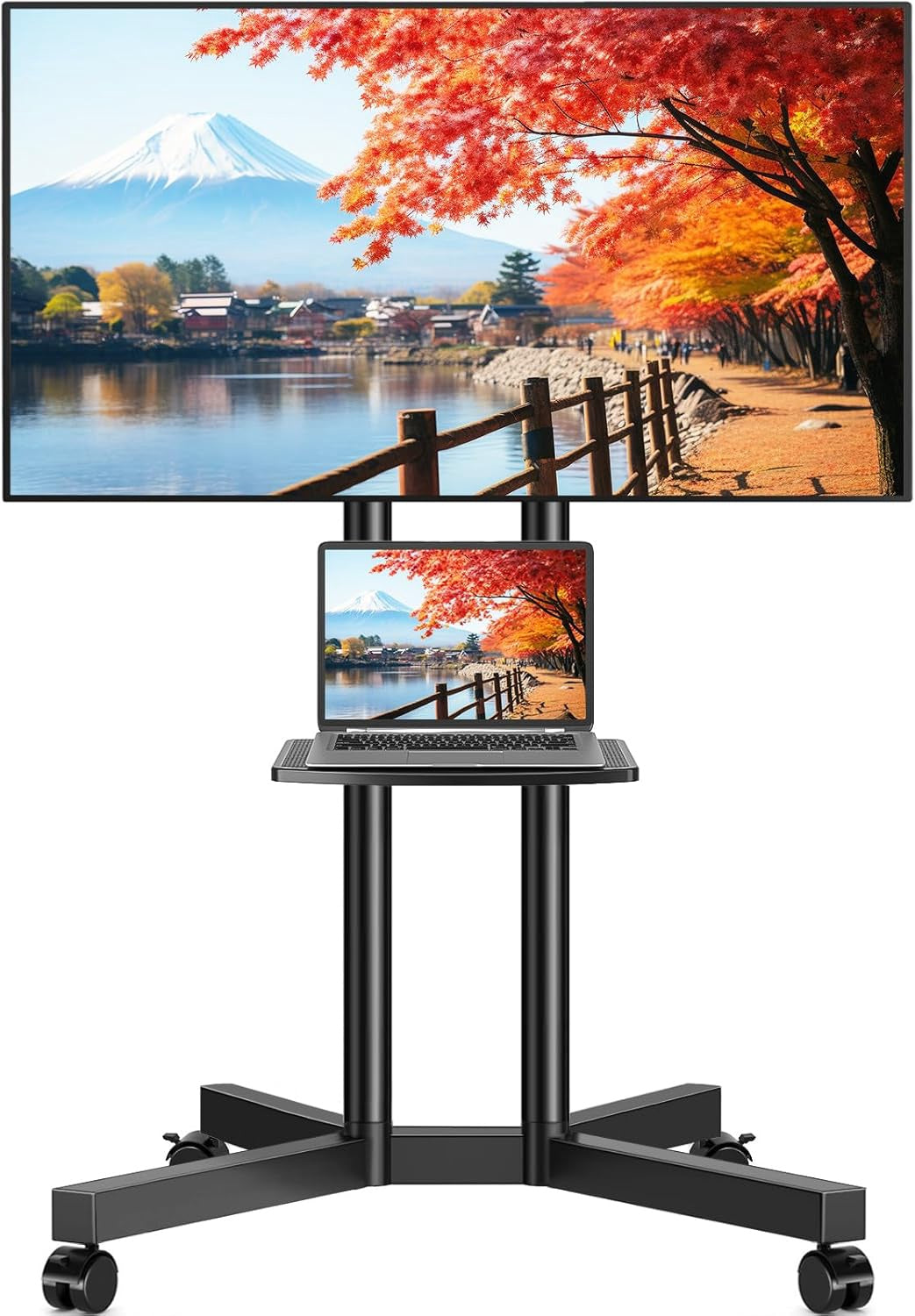 TV Stand Portable Rolling Adjustable MT2007