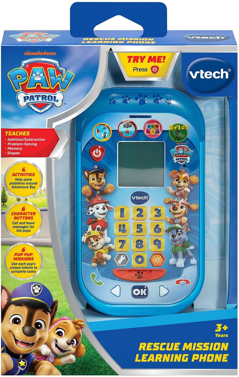 VTECH Toy Paw Patrol Rescue Mission Learning Phone