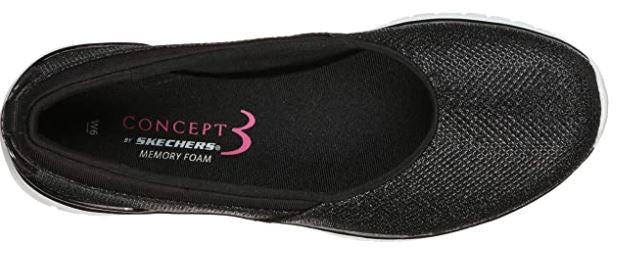 SKECHERS Footwear Concept 3 Women's SLIP-ON Sneaker Black