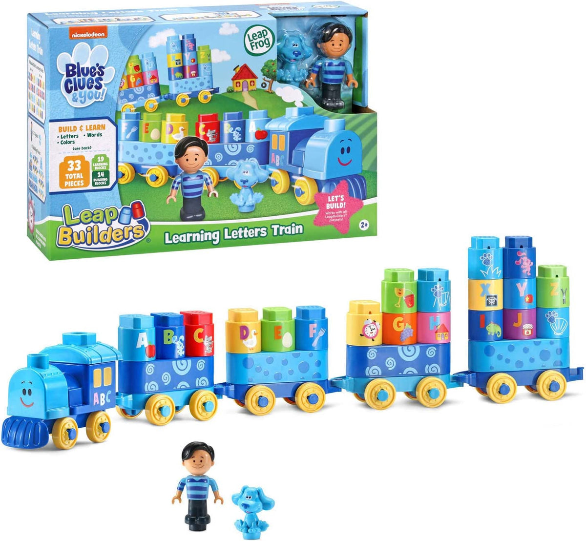 LEAPFROG Toy Blue's Clues Learning Letters Train