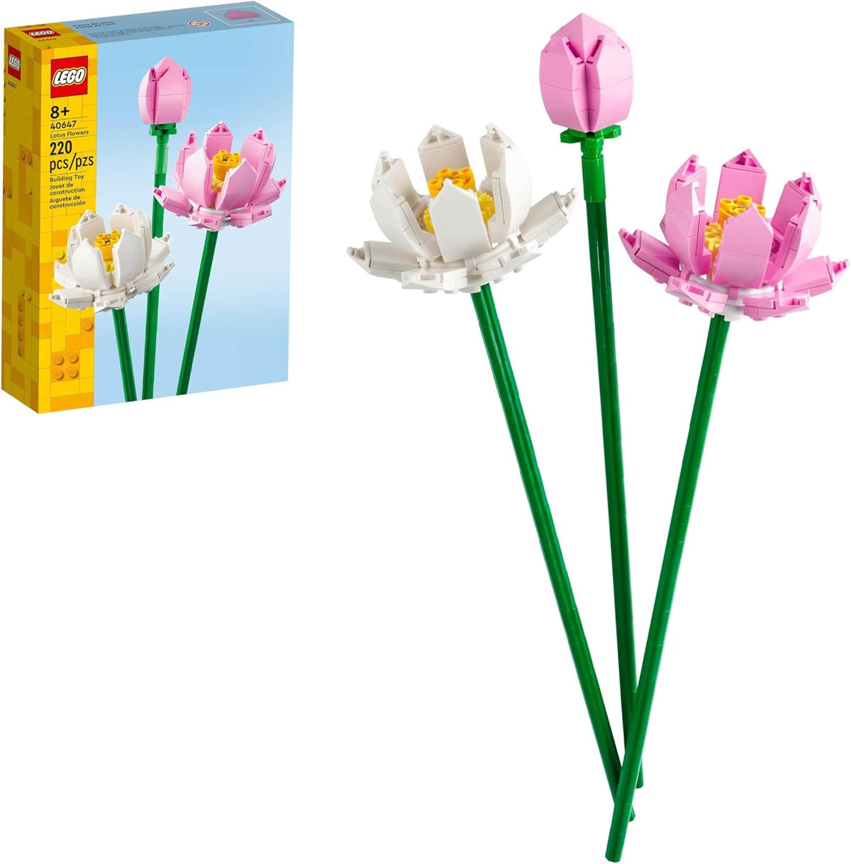LEGO Toy Lotus Flower 220PCS 40647