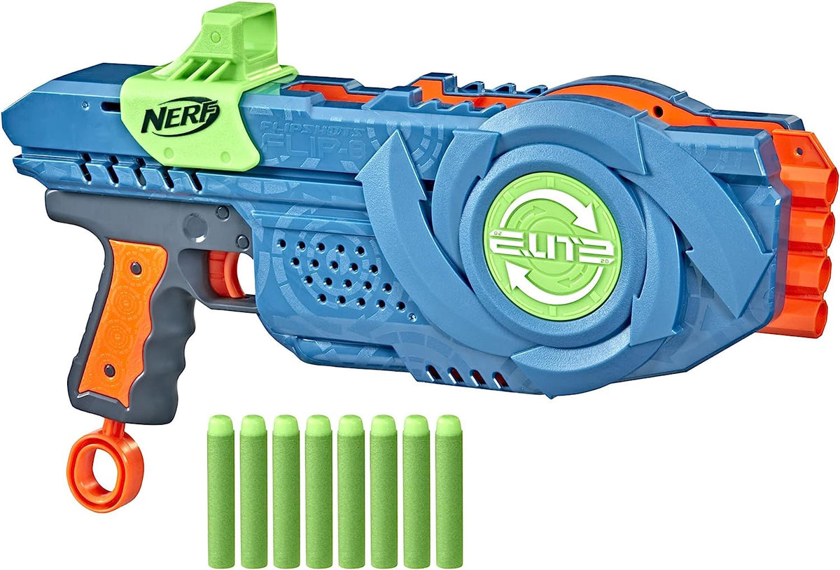 NERF Toy Elite 2.0 FLIP-8 Blaster 8-DART