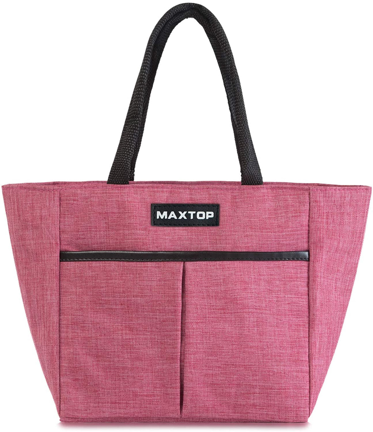 Bag Insulated Lunch Maxtop Insulated Lunch Bags for Women, Thermal Lunch Tote with Front Pocket, Tote Bag Perfect Gifts for Women for Office Work Picnic School