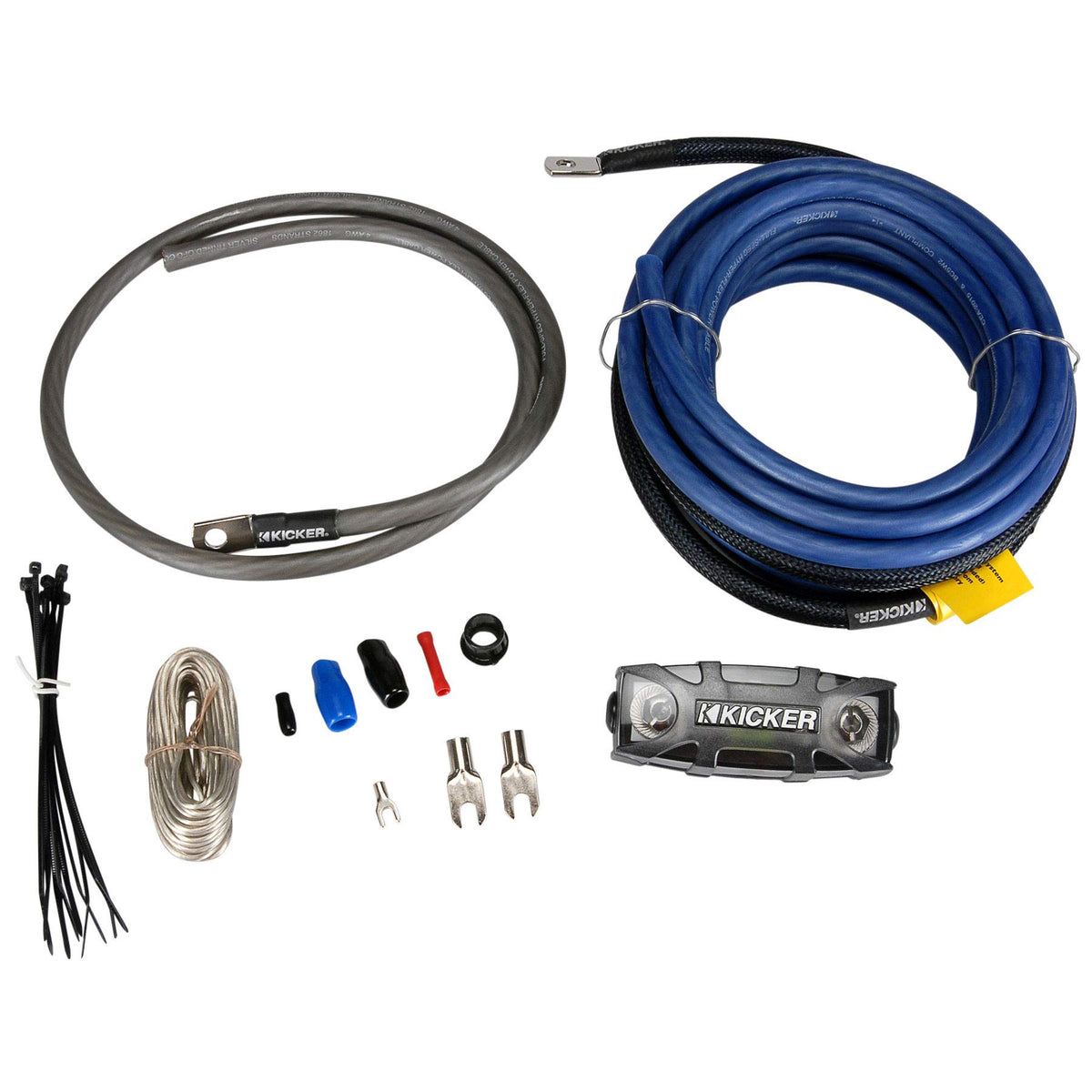 KICKER Amplifier Wire Kit Car PK4 4AWG 1000WATTS
