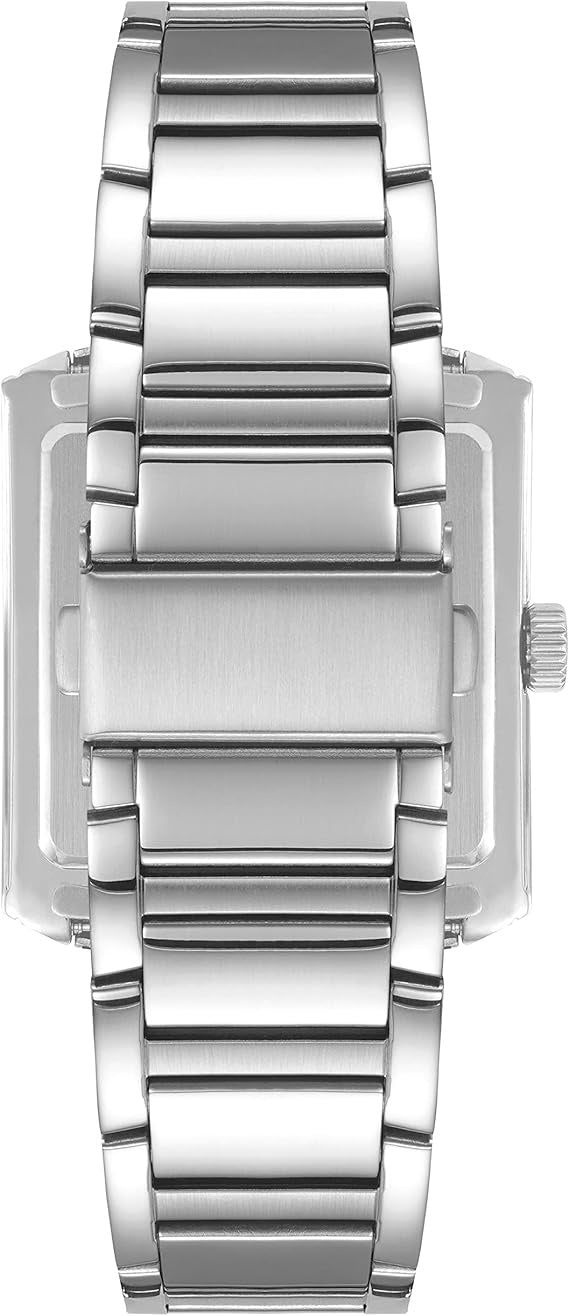 ARMITRON Watch Men Genuine Crystal Accented Bracelet 5493BKSVWM