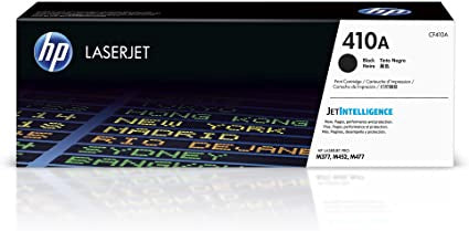HP Computer Printer Toner 410A Black CF410A