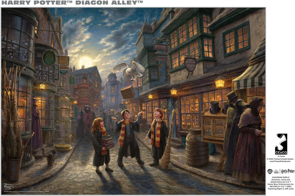 BUFFALO GAMES Puzzle Jigsaw Harry Potter Diagon Alley 500PC