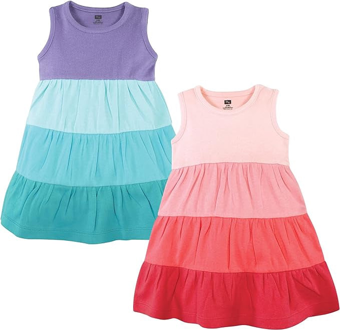 HUDSON BABY Kids Dress Hudson 2PACK Cotton Ombre