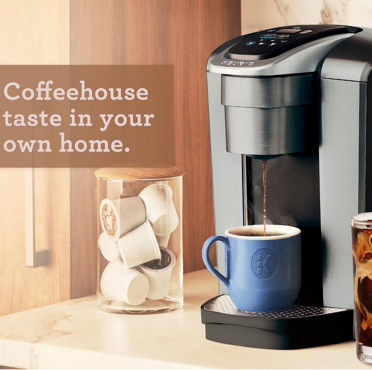 KEURIG Coffee Maker K-ELITE Single Serve Programmable