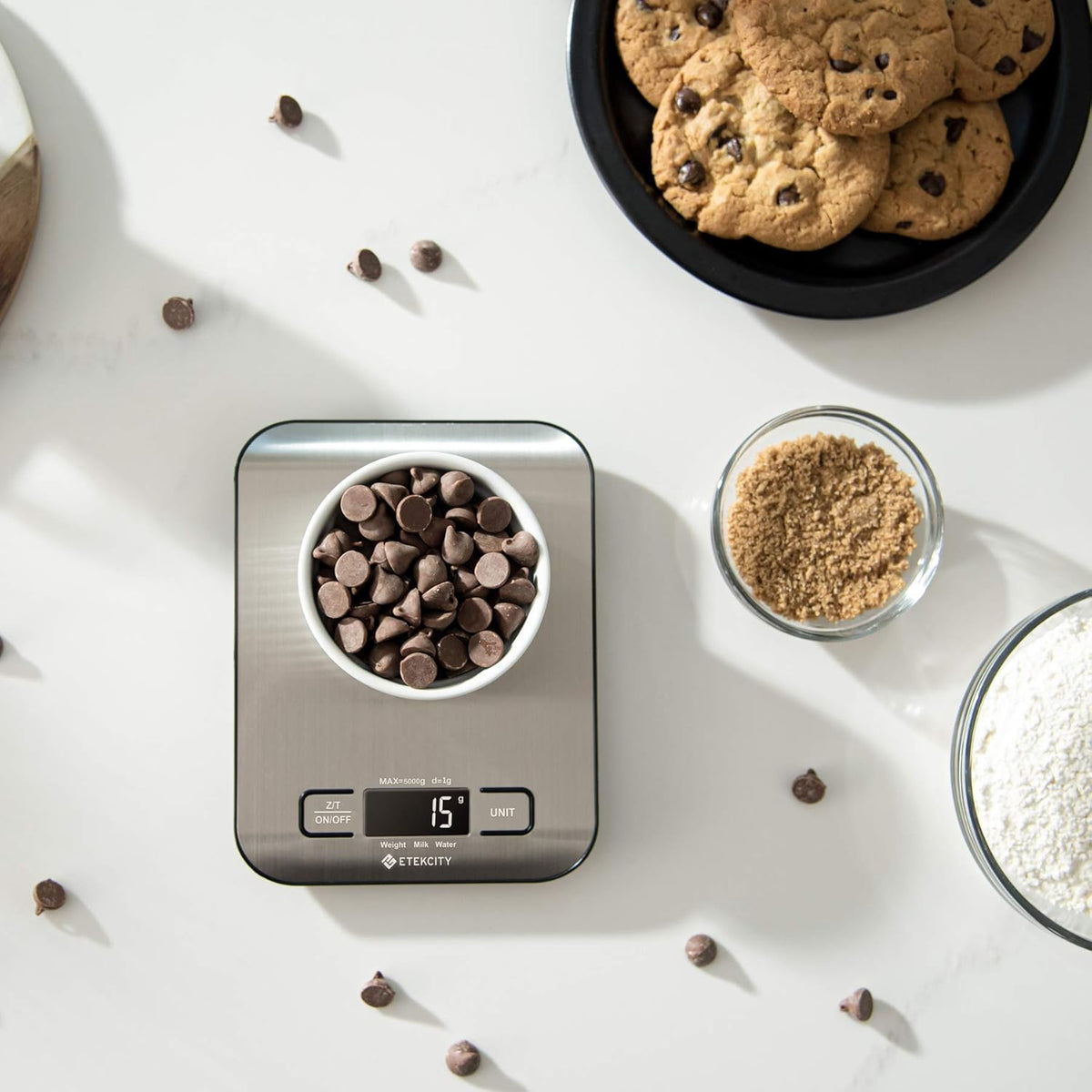 ETEKCITY Scale Kitchen Digital Mini EK6015