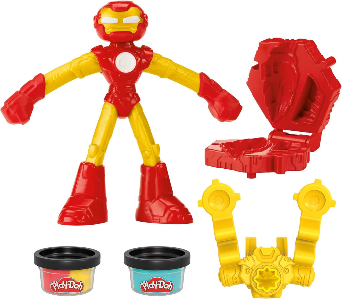 PLAY-DOH Toy Marvel Iron Man Blast Launcher