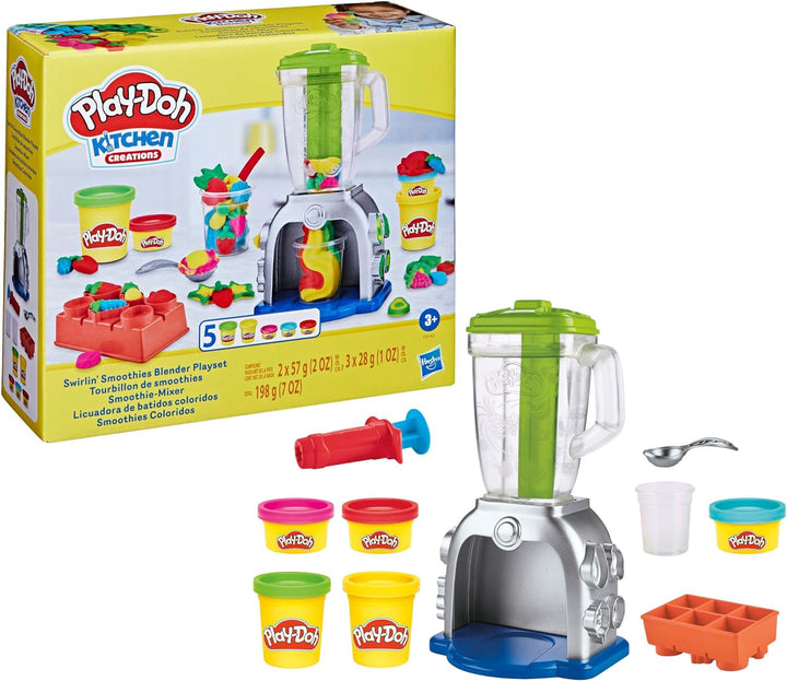PLAY-DOH Toy Swirlin' Smoothies Blender Set