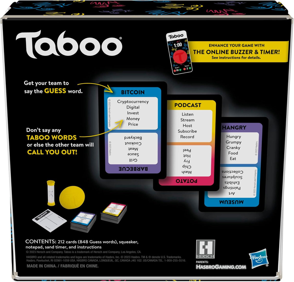 HASBRO Game Hasbrotaboo Classic