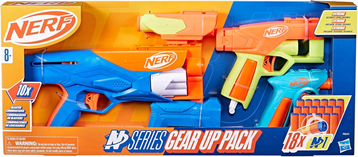 NERF Toy Blaster N Series Gear Up Pack 3X