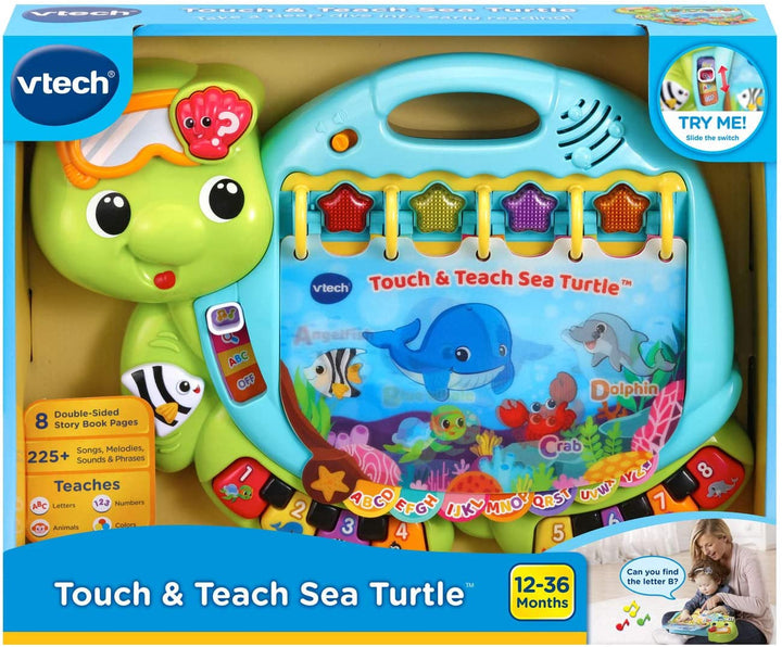 VTECH Toy Touch and Teach Sea Turtle Interactive Learning Book