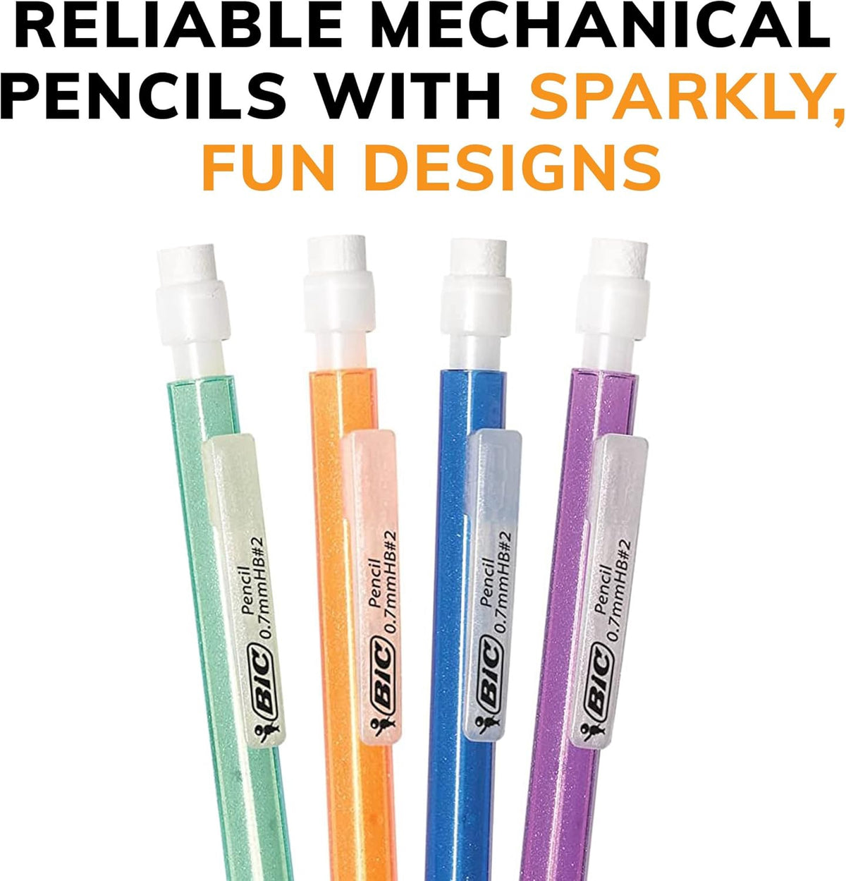 BIC Stationery Pencil XTRA-SPARKLE Mechanical 24PC Pack