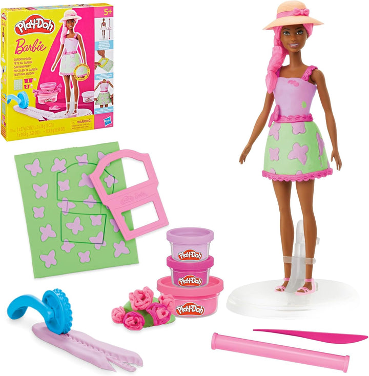 PLAY-DOH Toy Barbie Garden Party Set