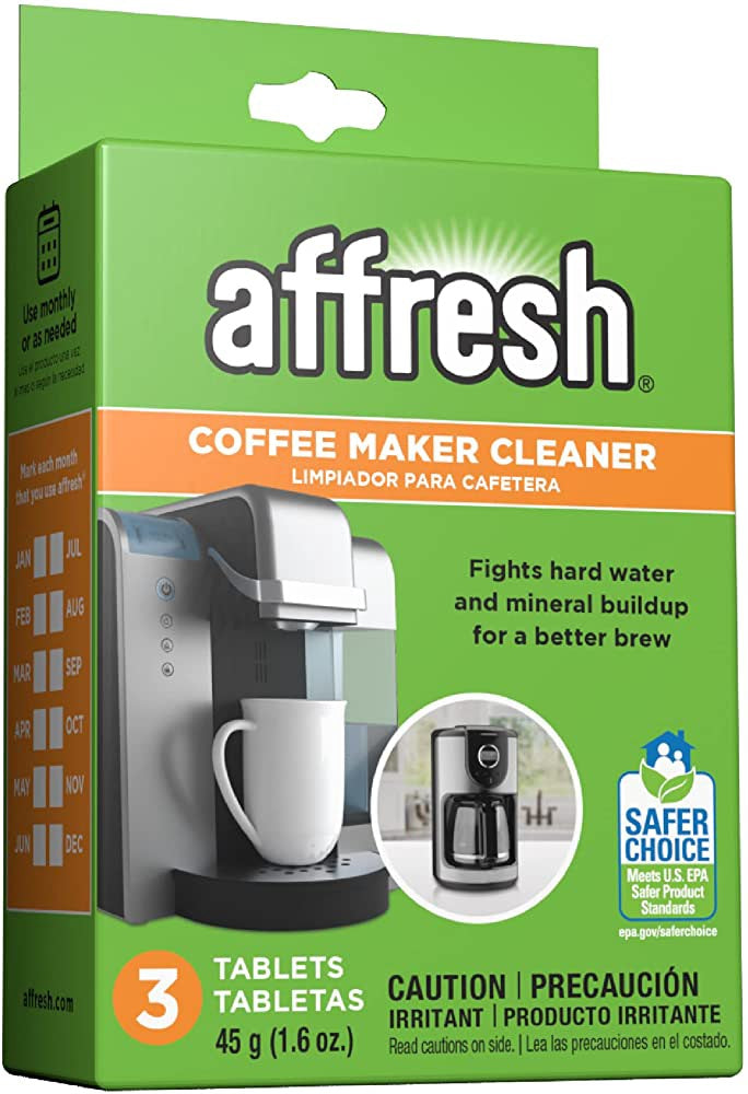 AFFRESH Coffee Maker Cleaner 3 Tablets 45G 1.6OZ