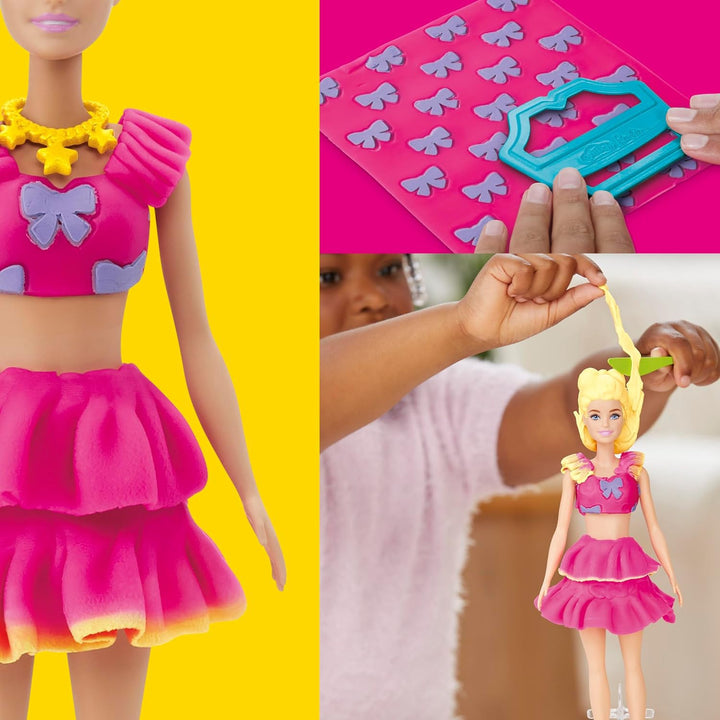 PLAY-DOH Toy Barbie Ruffles and Bows Set