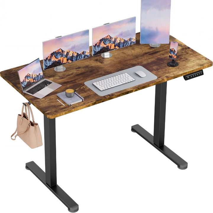 Coputer Desk Standing Adjustable Brown 45" 0250840-A GD020 MY07949