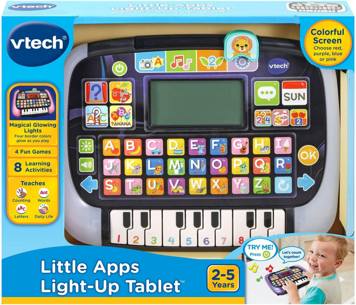 VTECH Toy Little Apps LIGHT-UP Tablet Black