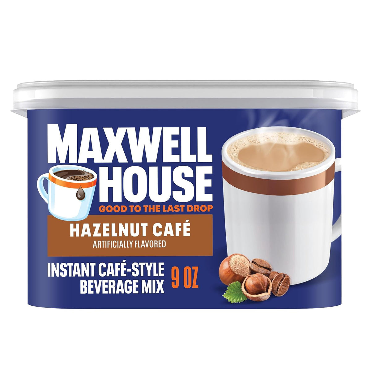 MAXWELL HOUSE Coffee Instant CAFE-STYLE Beverage Mix 8.7OZ