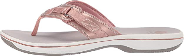 CLARKS Footwear Women Breeze Sea Rose Gold