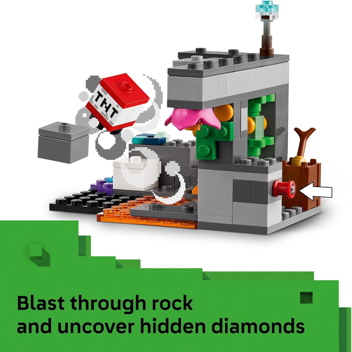 LEGO Toy Minecraft the Warden Encounter 238PCS 21274