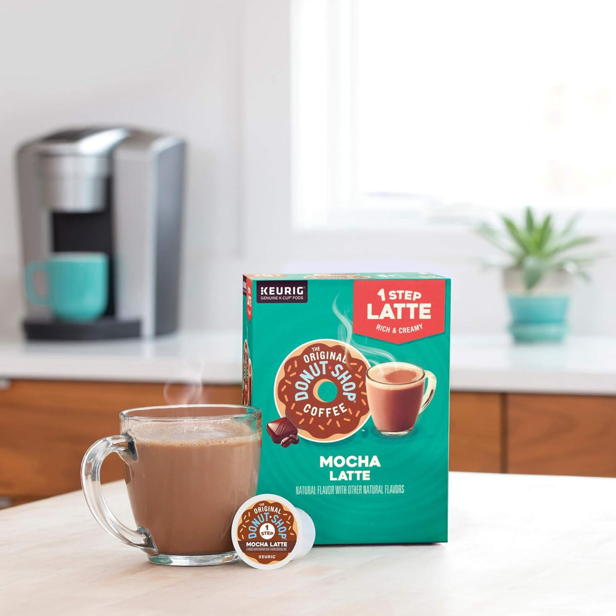 THE ORIGINAL DONUT SHOP Coffee K-CUP Pods Keurig Mocha