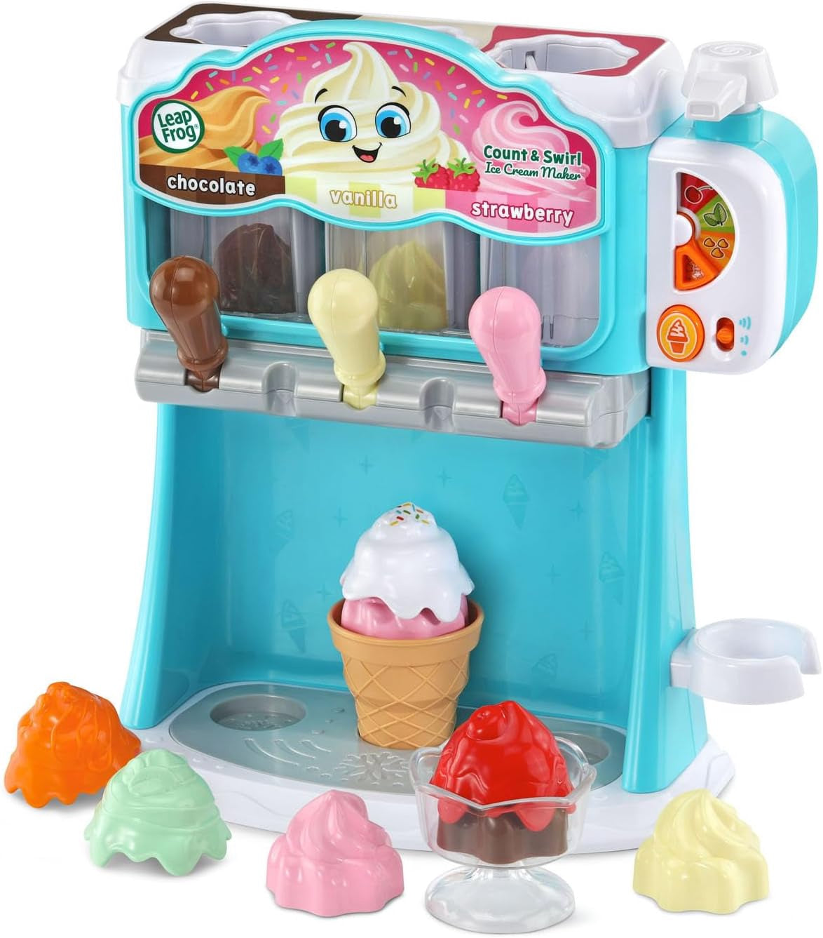 LEAPFROG Toy Count and Swirl Ice Cream Maker