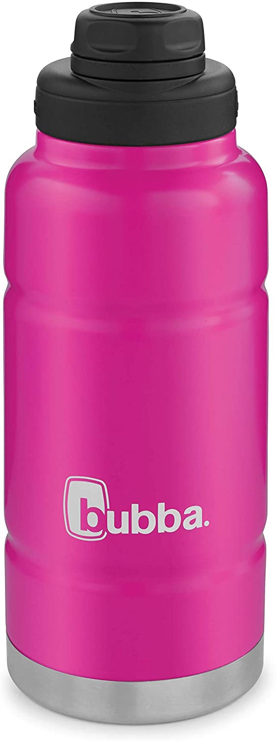 BUBBA Bottle VACUUM-INSULATED Stainless Steel Pink 32OZ