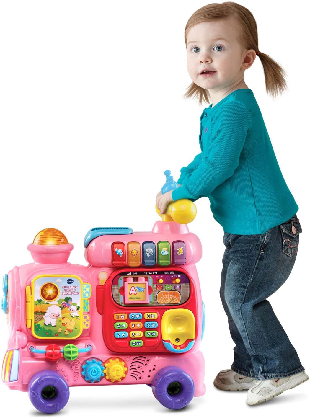 VTECH Toy Alphabet Train Pink