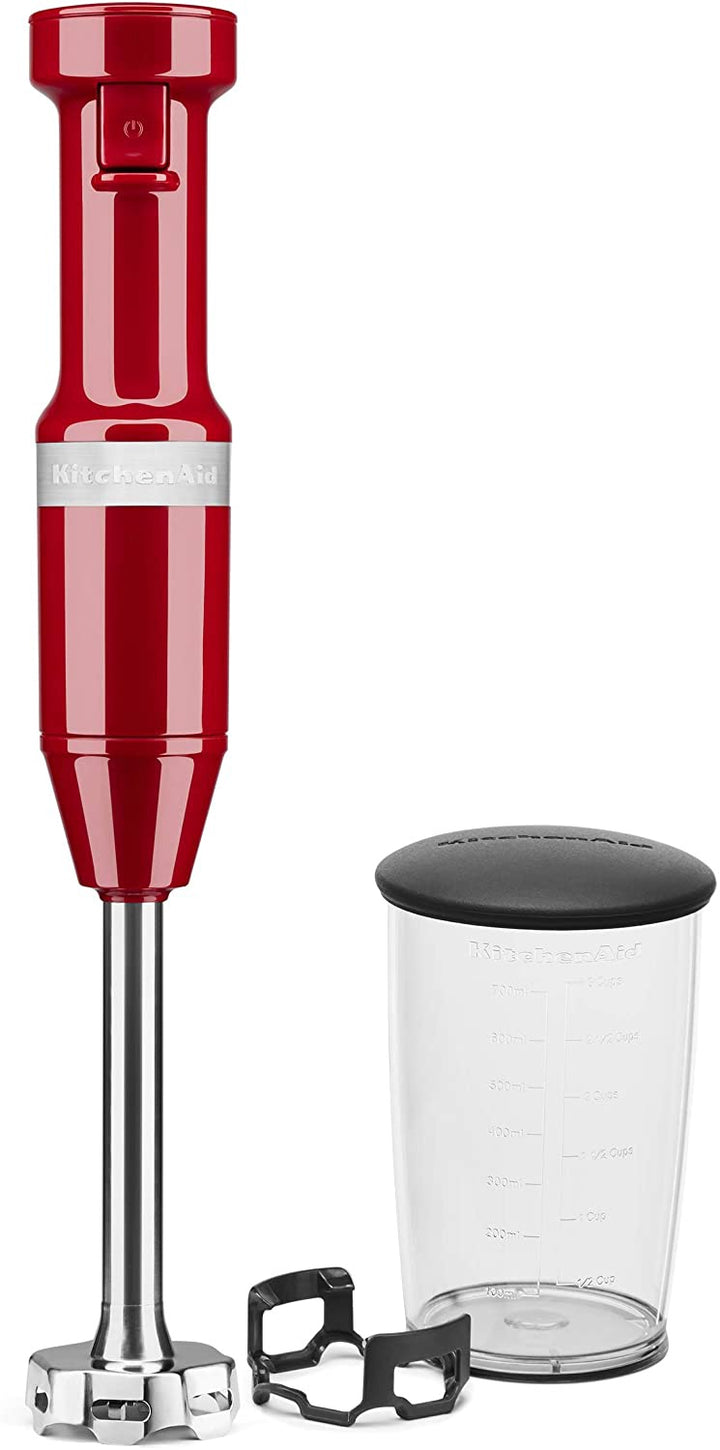 KITCHENAID Blender KHBV53ER Variable Speed Corded Hand Blender Empire Red 1Y
