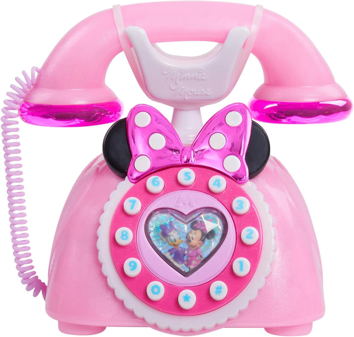 DISNEY Toy Minnie Mouse Phone Ring Me Rotary