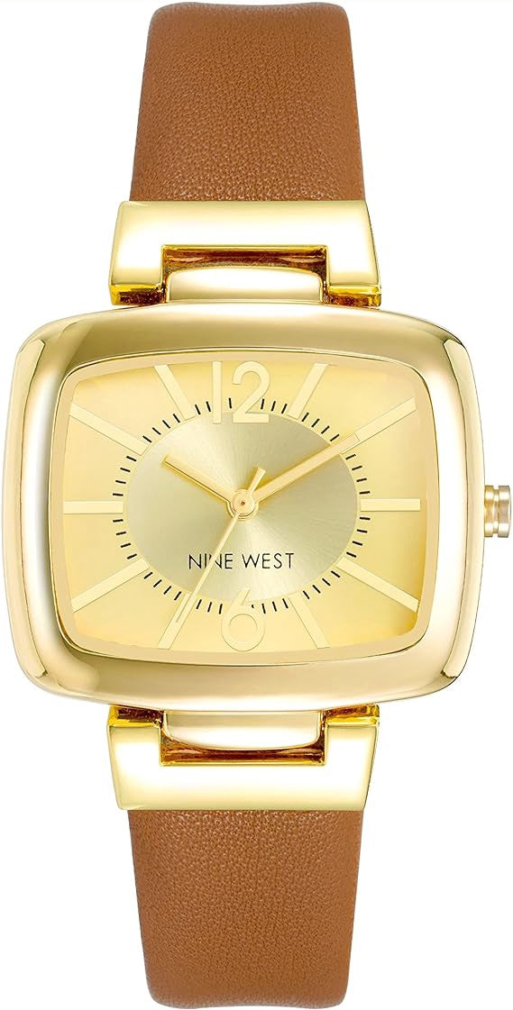 NINE WEST Watch Women's Strap 1856NTNT / 1856GPHY / 1856RGBH