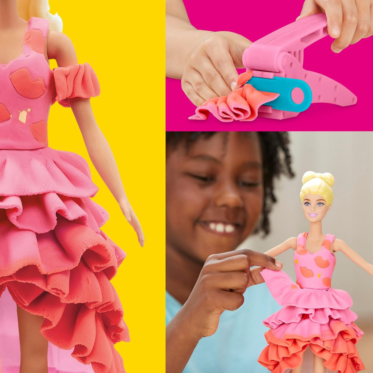 PLAY-DOH Toy Barbie Designer Fashion Show Set