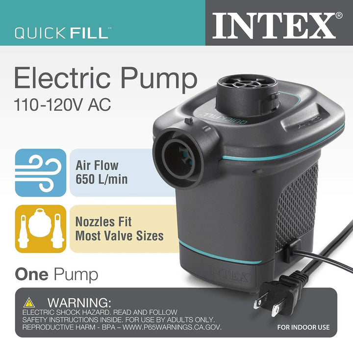 INTEX Pump 66639E Electric 110V Quick Fill