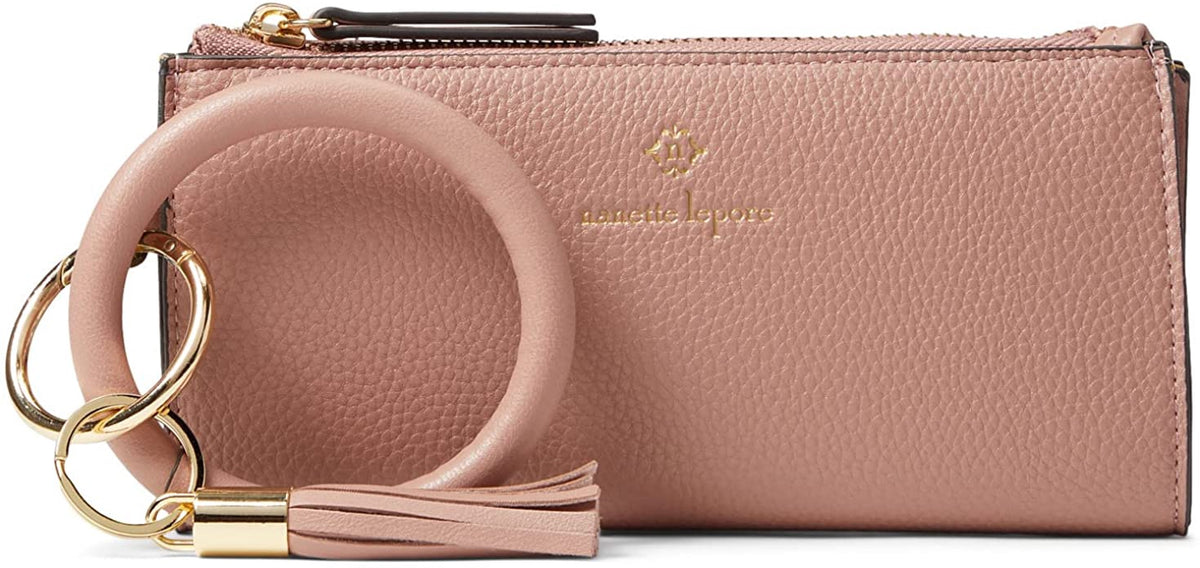 NANETTE LEPORE Wallet Women Tech Wallet Floral Ring Bracelet