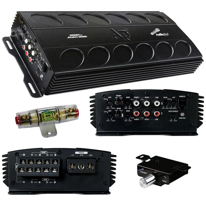 AUDIO PIPE Amplifier Car APMN-56125 1800W Mini 5CH