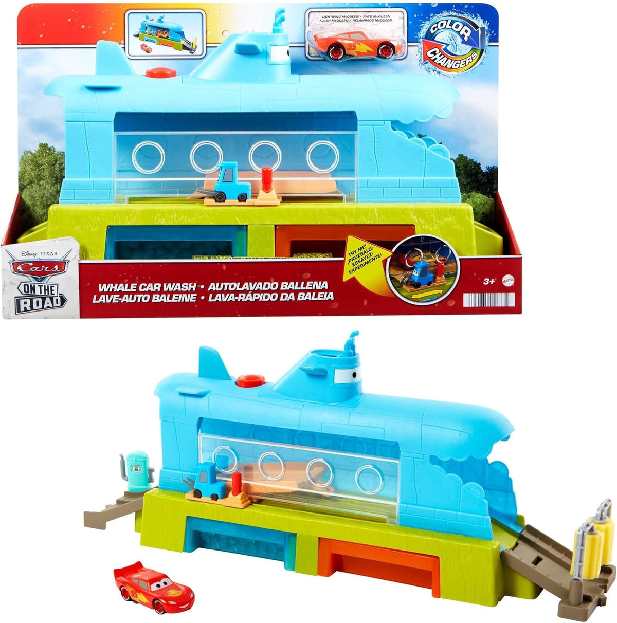 DISNEY Toy Pixar Cars Sudsmarine Car Wash
