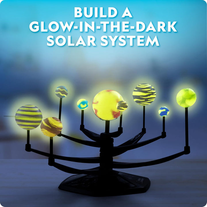 NATIONAL GEOGRAPHIC Toy Solar System Model Glow IN the Dark