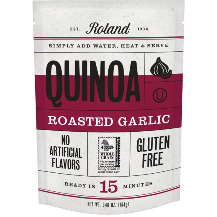 ROLAND (FOODS) Roland Quinoa Roasred Garlic 5.46OZ 154G