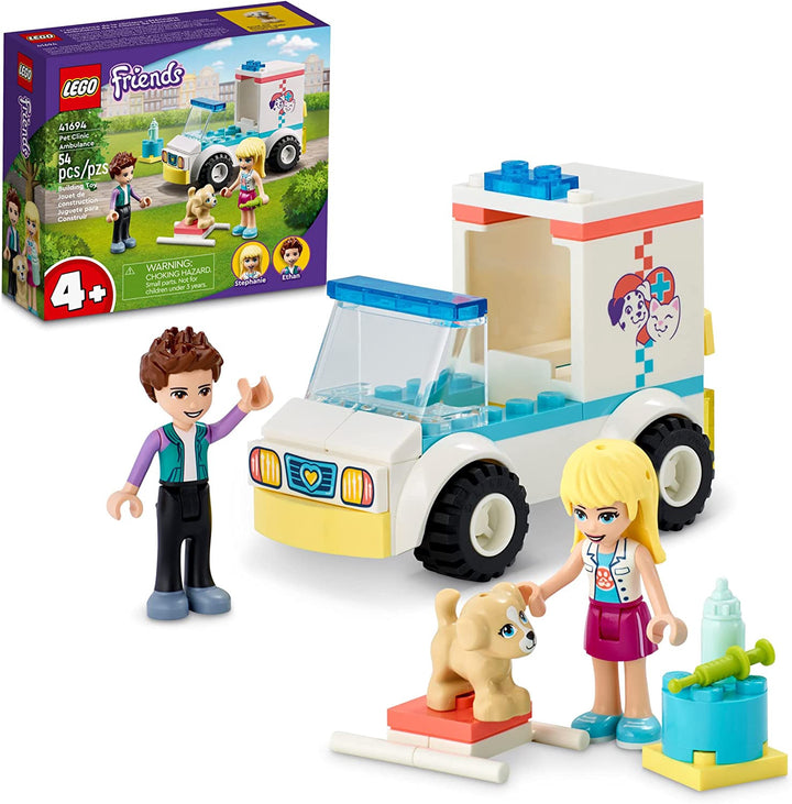 LEGO Toy Friends Pet Clinic Ambulance 54PCS 41694