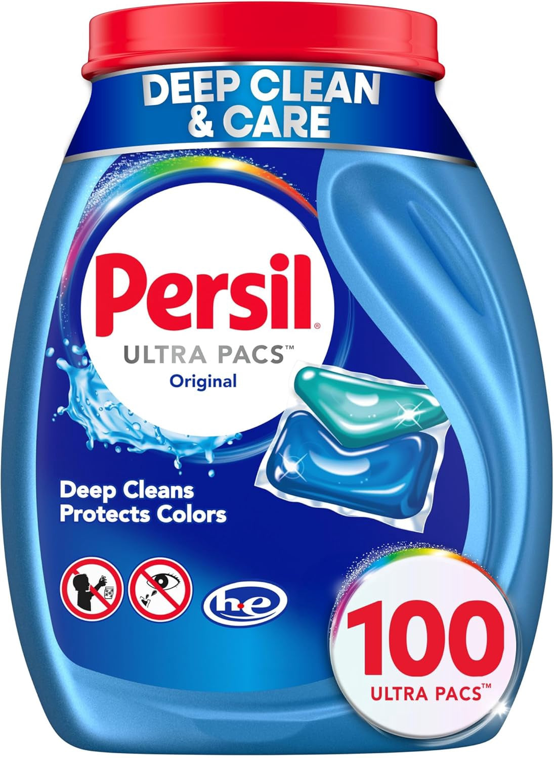 PERSIL Washing Machine Detergent Ultra Pacs 100COUNT